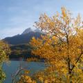 lac du sautet automne